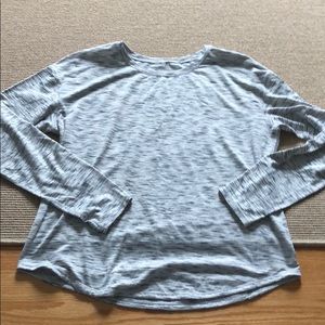 lululemon athletica Tops - New lululemon heather white long sleeve lululemon athletica Tops - New lululemon heather white long sleeve